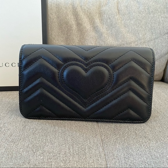 ‼️SOLD‼️Authentic Gucci GG super mini marmont - Picture 4 of 9